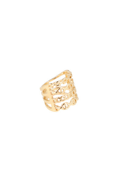 Anillo 4L Cadenas ORO