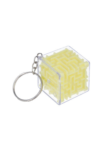 Llavero cubo interactivo laberinto