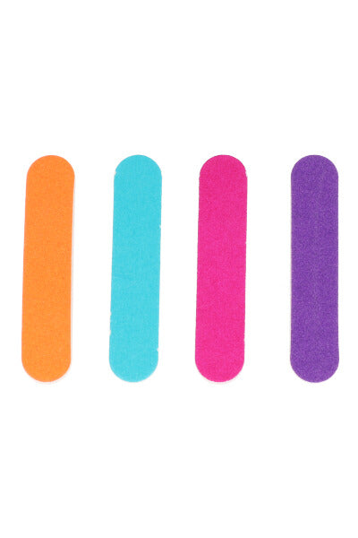 Set 4 Piezas Lima Uñas Neón AZUL COMBO