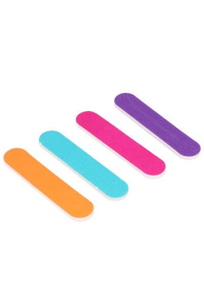 Set 4 Piezas Lima Uñas Neón AZUL COMBO