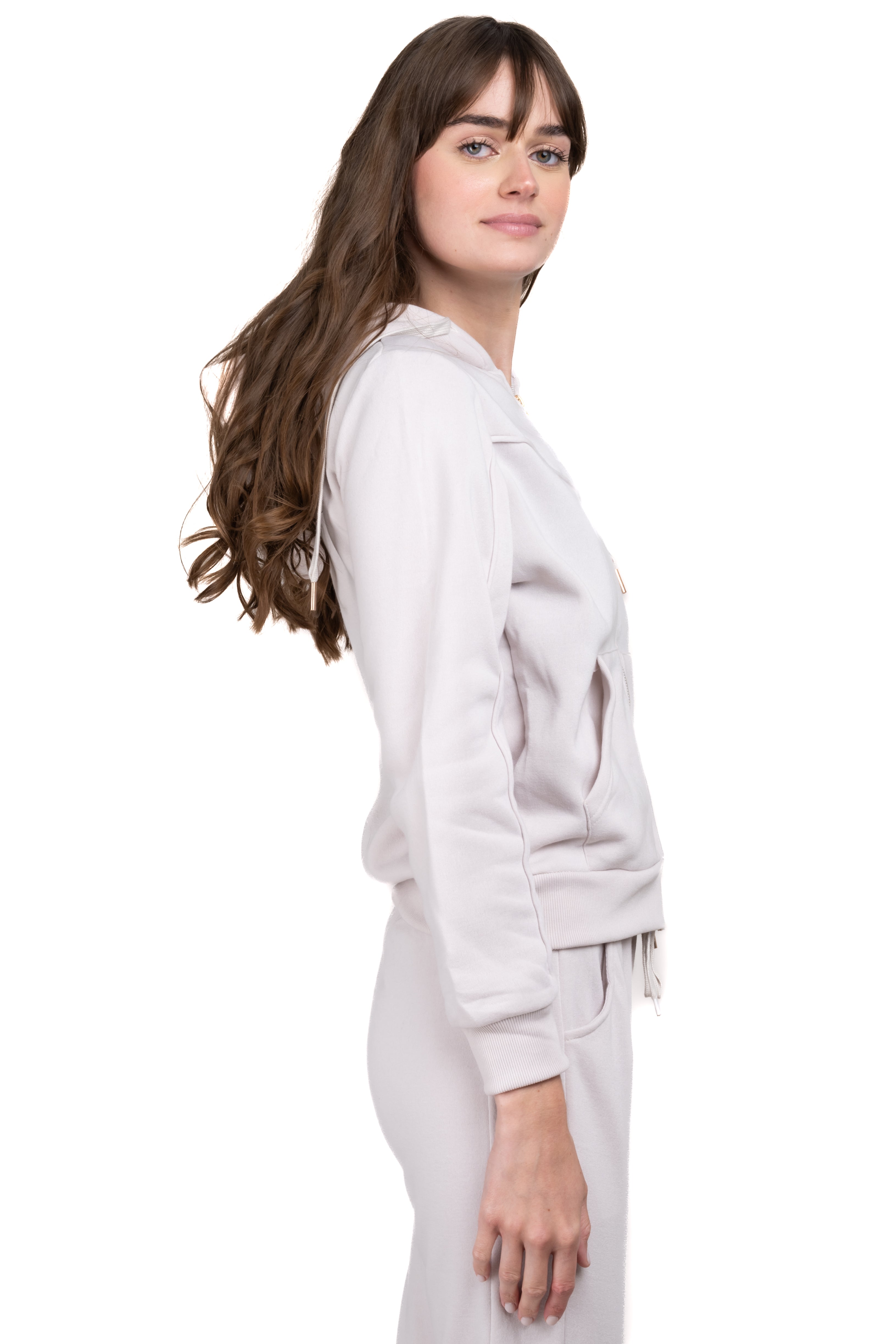 Sudadera forro peluche BEIGE