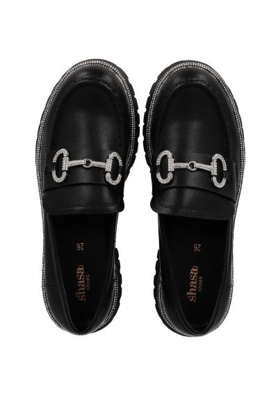 LOAFER BRILLOS HEBILLA