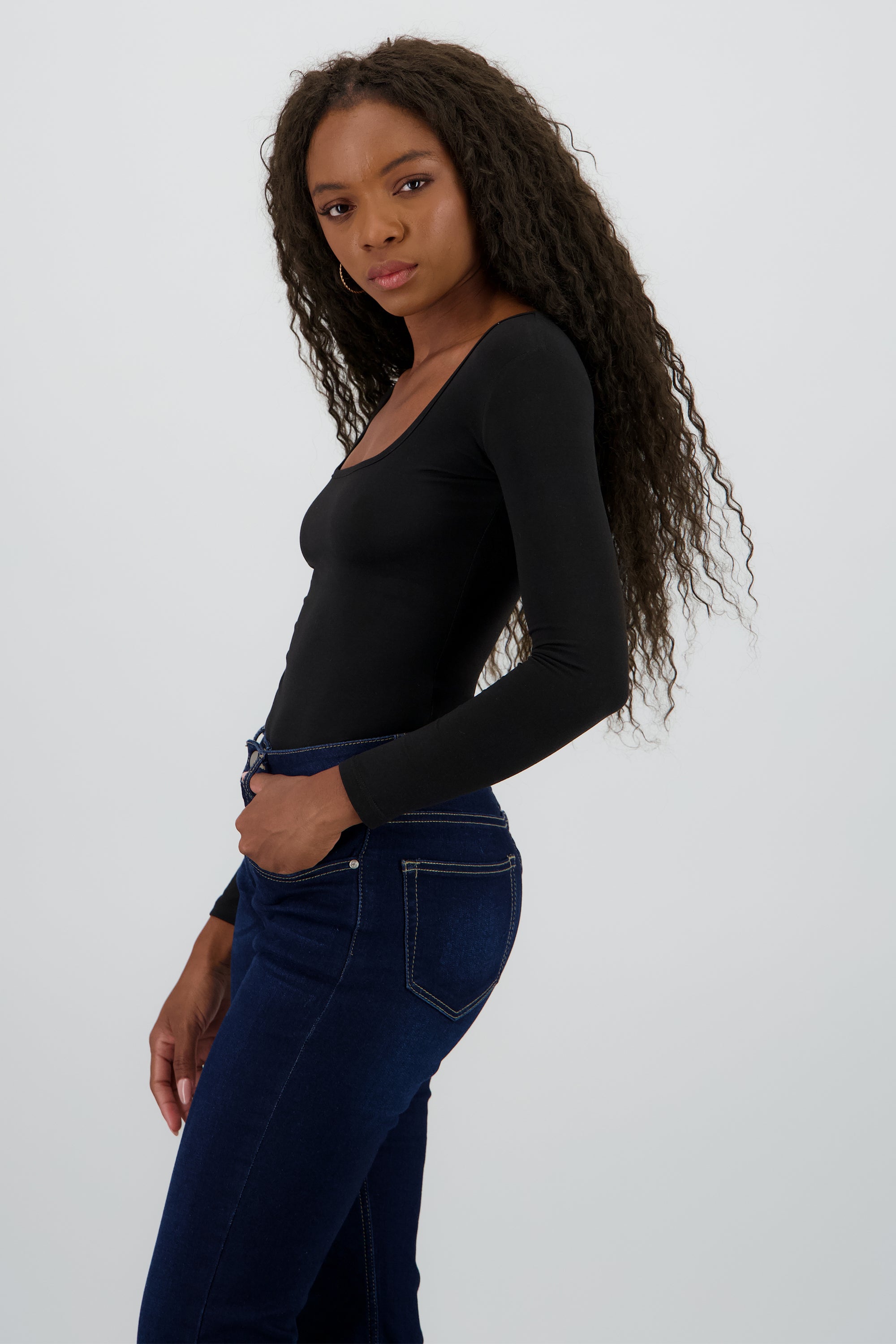 Bodysuit Liso Escote Cuadrado
