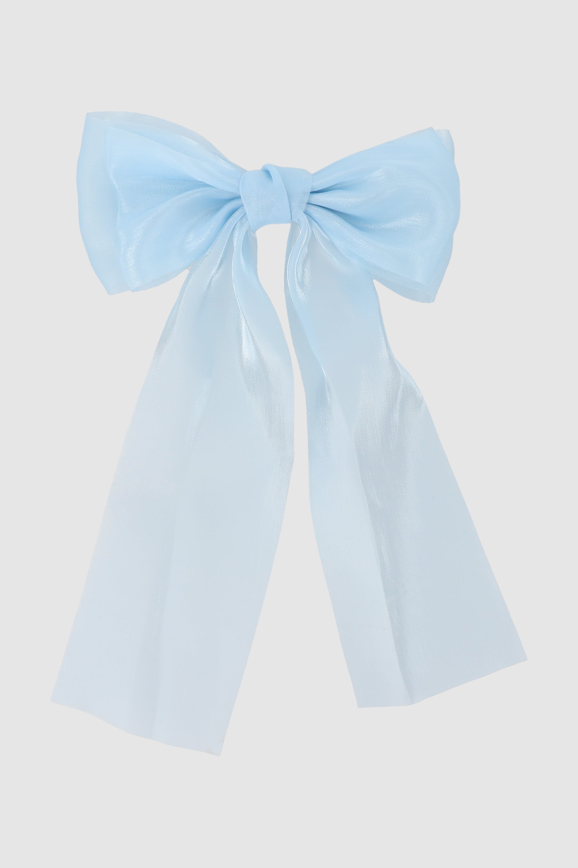 Moño Monocolor Organza AZUL