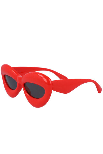 Lentes cat eye gruesos globo