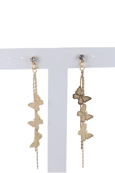 Aretes Colgantes Mariposa