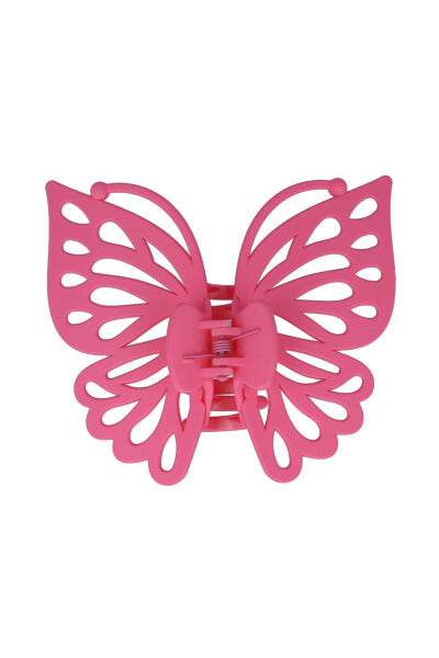 Pinza mariposa monocolor ROSA