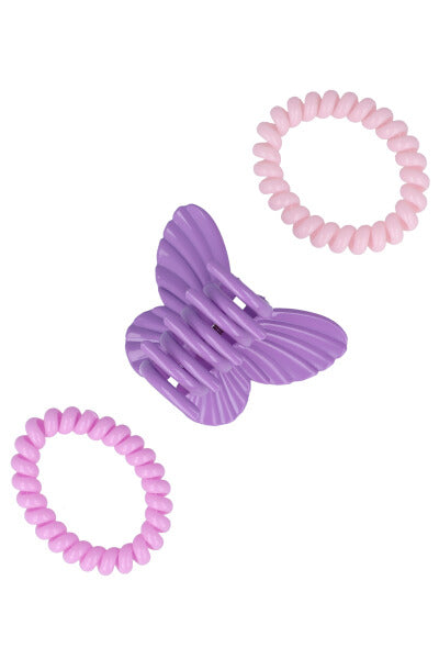 Set 3 Pinza Ligas Mariposa Set 3 Pinza Ligas Mariposa