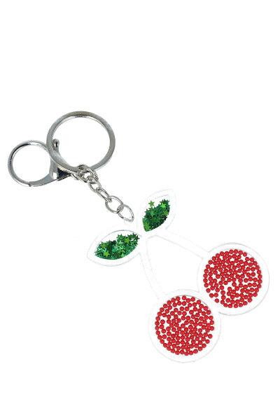 Llavero cereza bolitas
