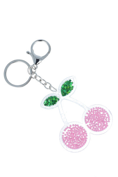 Llavero cereza bolitas
