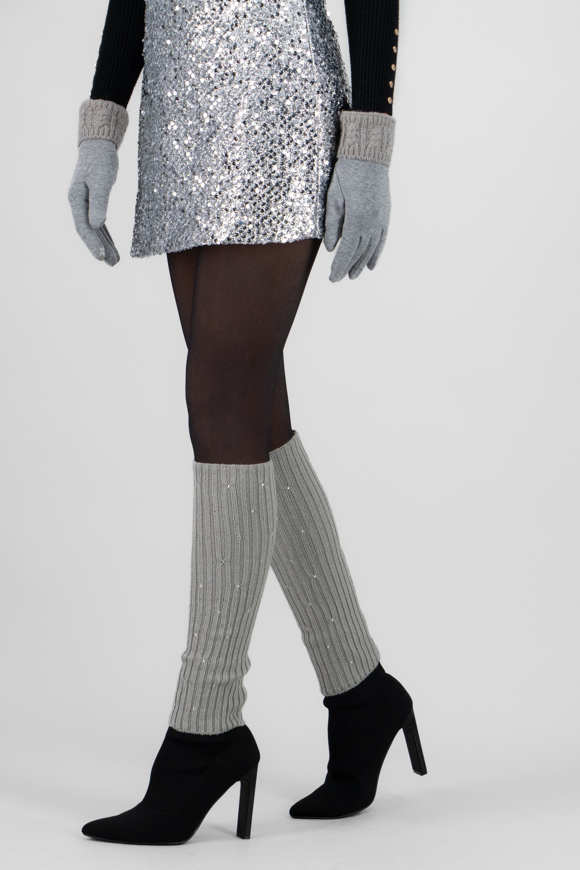 Calentadores aplicaciones brillos GRIS