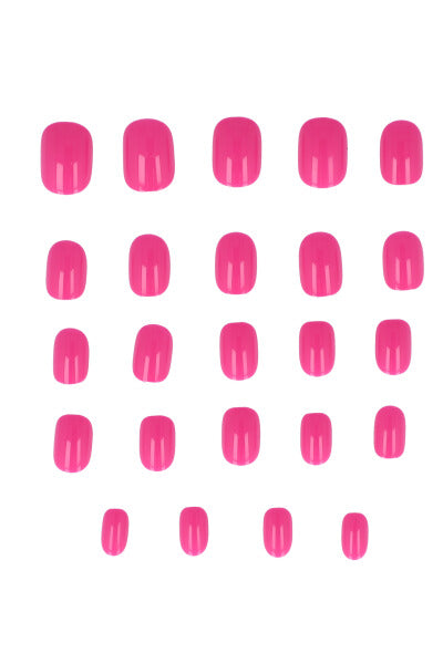Set 24 uñas postizas monocolor