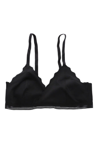 Bralette seamless monocolor NEGRO