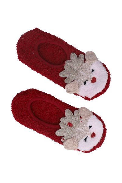 Pantucalcetas diseño reno ROJO