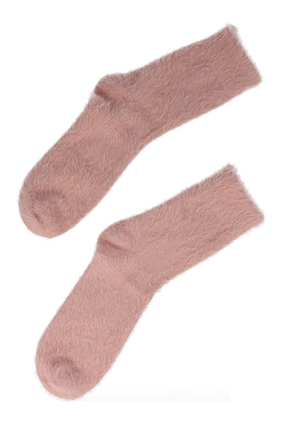 Calcetas textura felpa ROSA