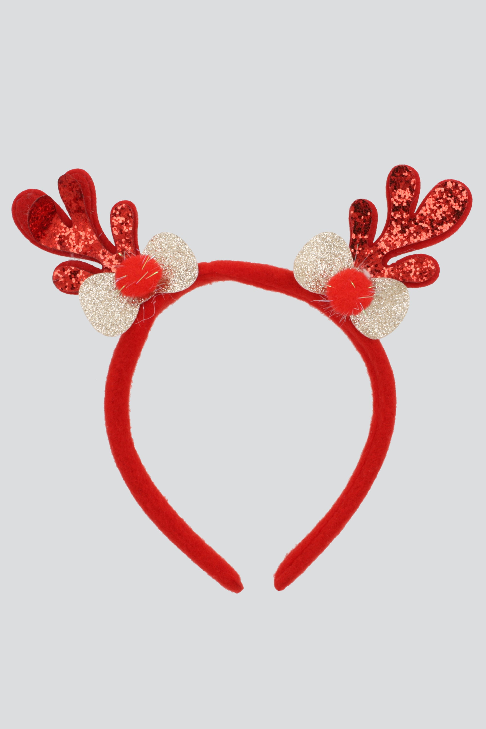 Diadema reno moño ROJO