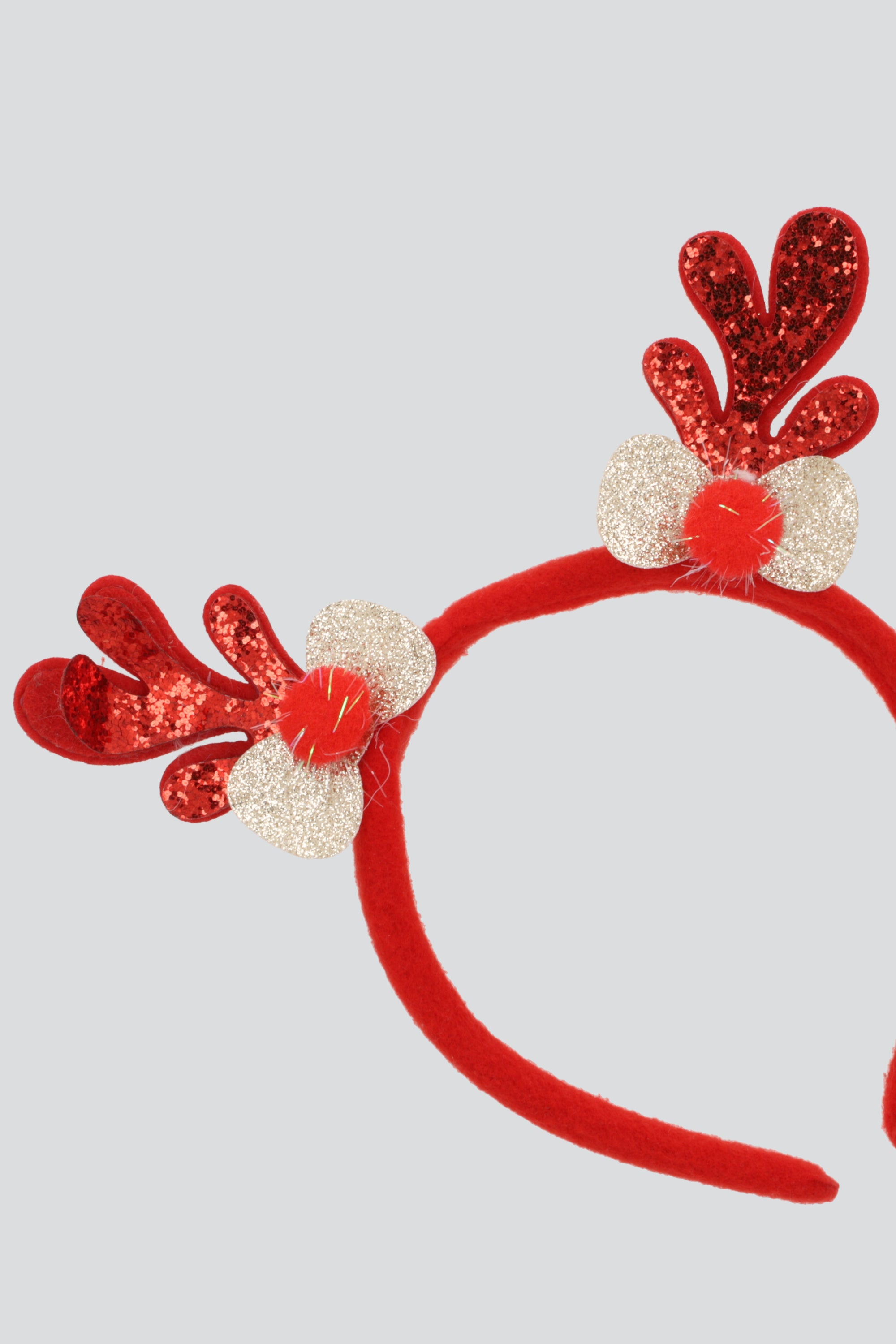 Diadema reno moño ROJO