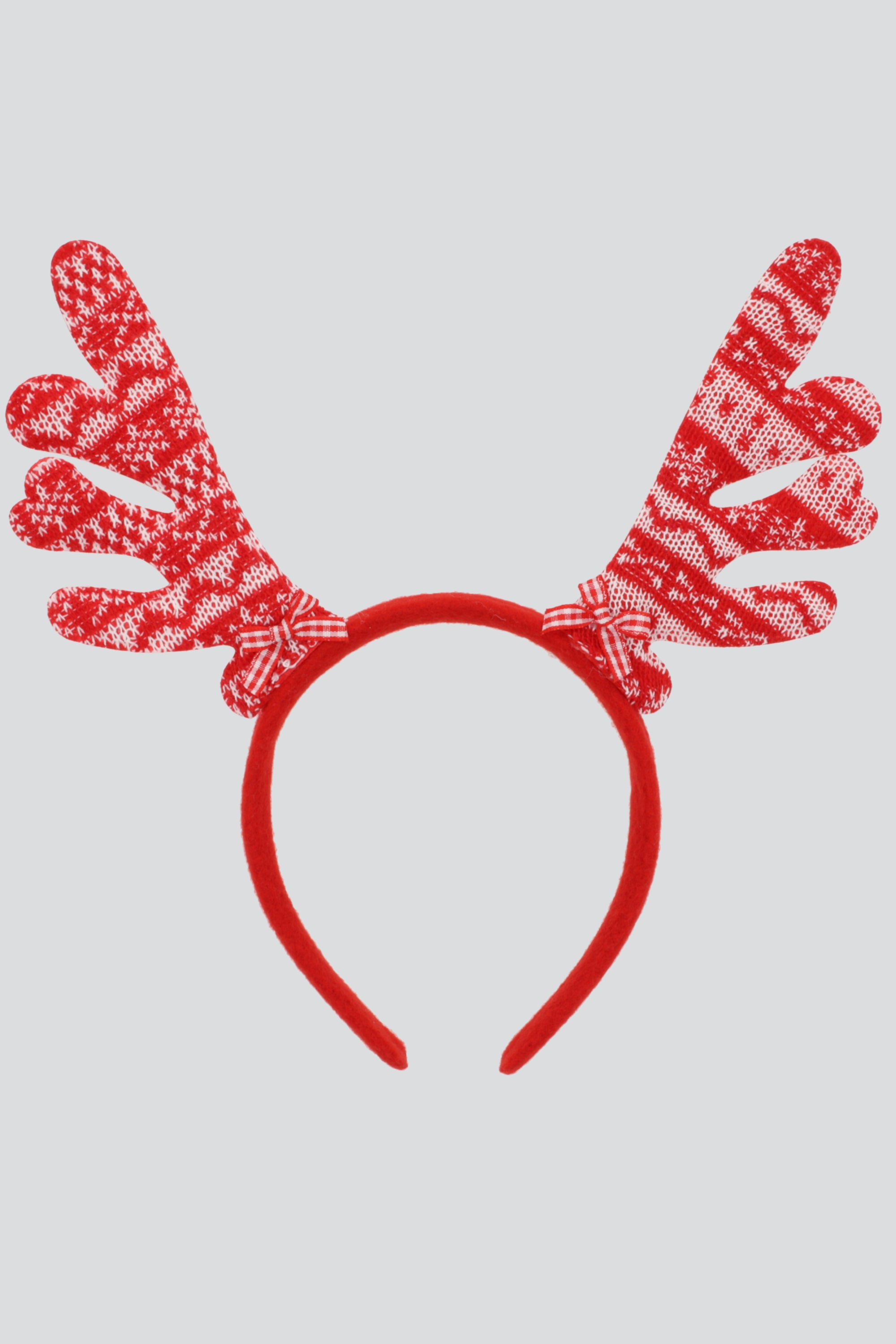 Diadema reno print ROJO