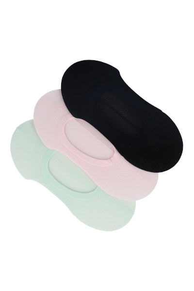Set 3 cubrepies multicolor NEGRO COMBO