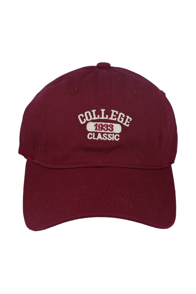 Gorra bordado College