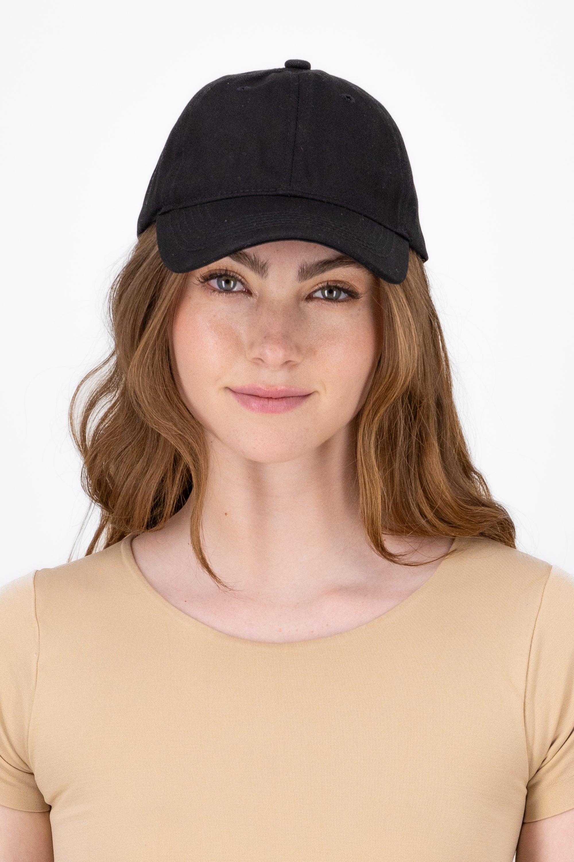 Gorra Sencilla Lisa NEGRO