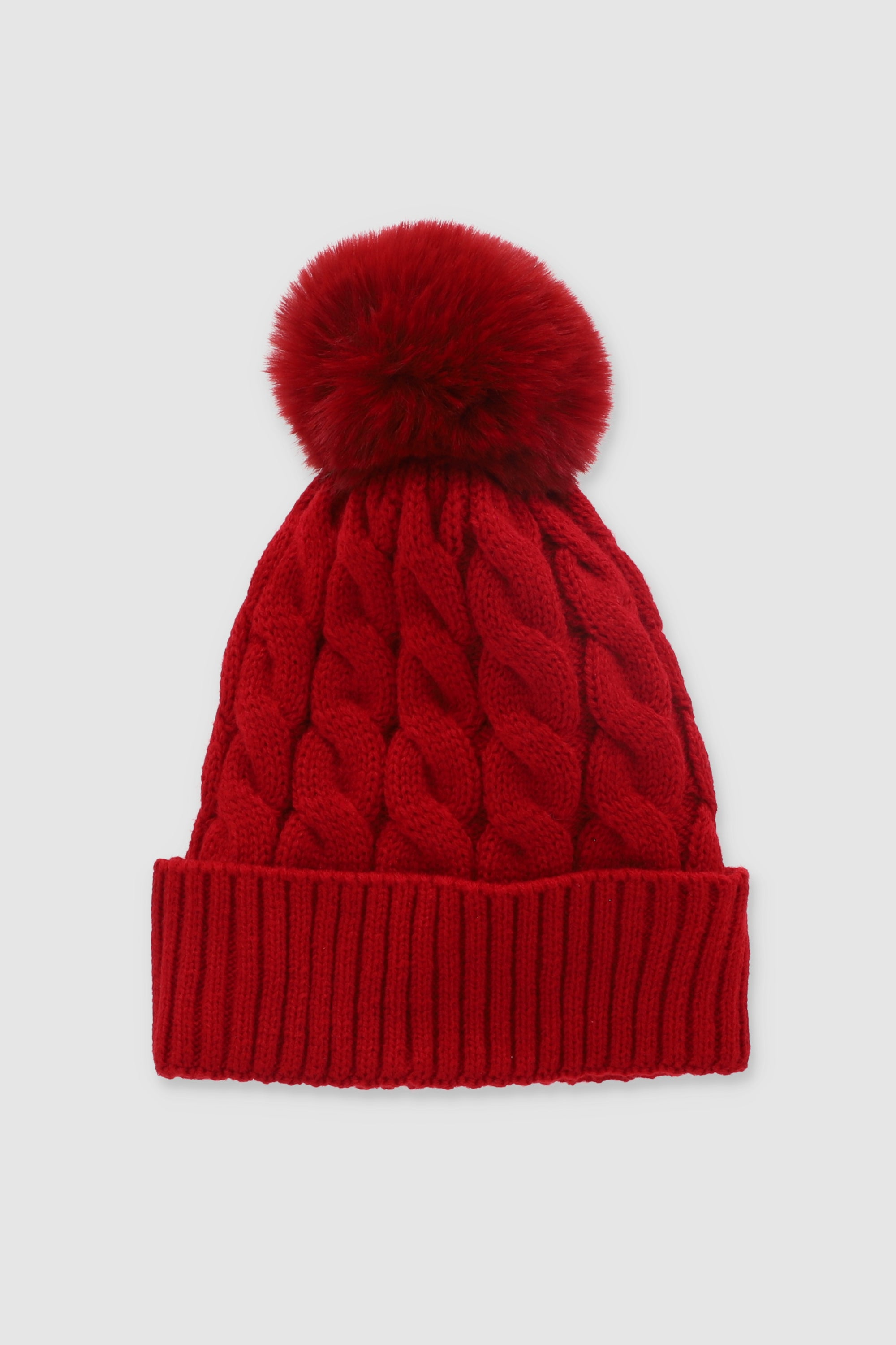 Gorro tejido tenzado