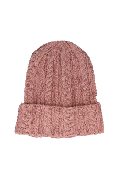 Gorro beanie trenzado