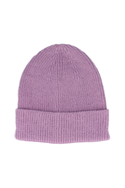 Gorro beanie monocolor MORADO