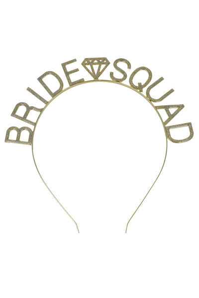 DIADEMA METALICA BRIDE SQUAD ORO