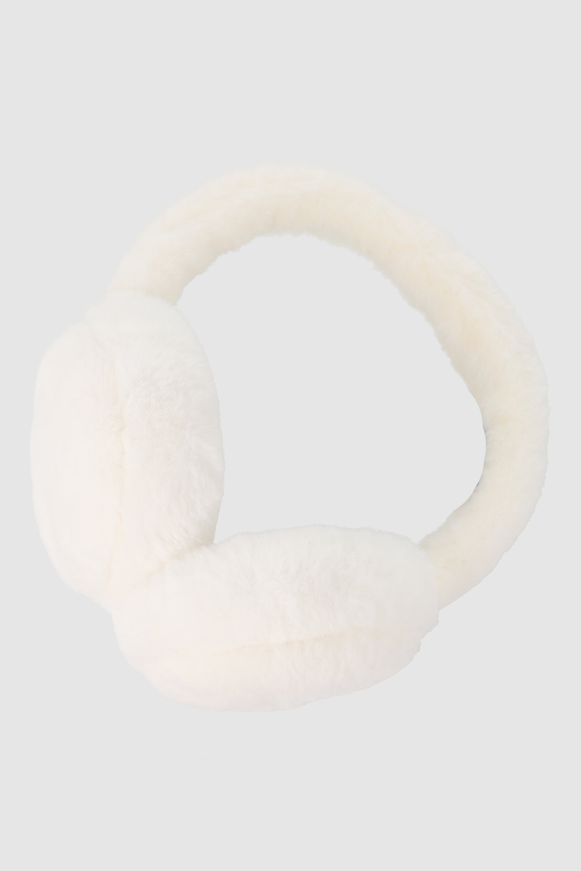 Orejeras peluche abatibles BLANCO