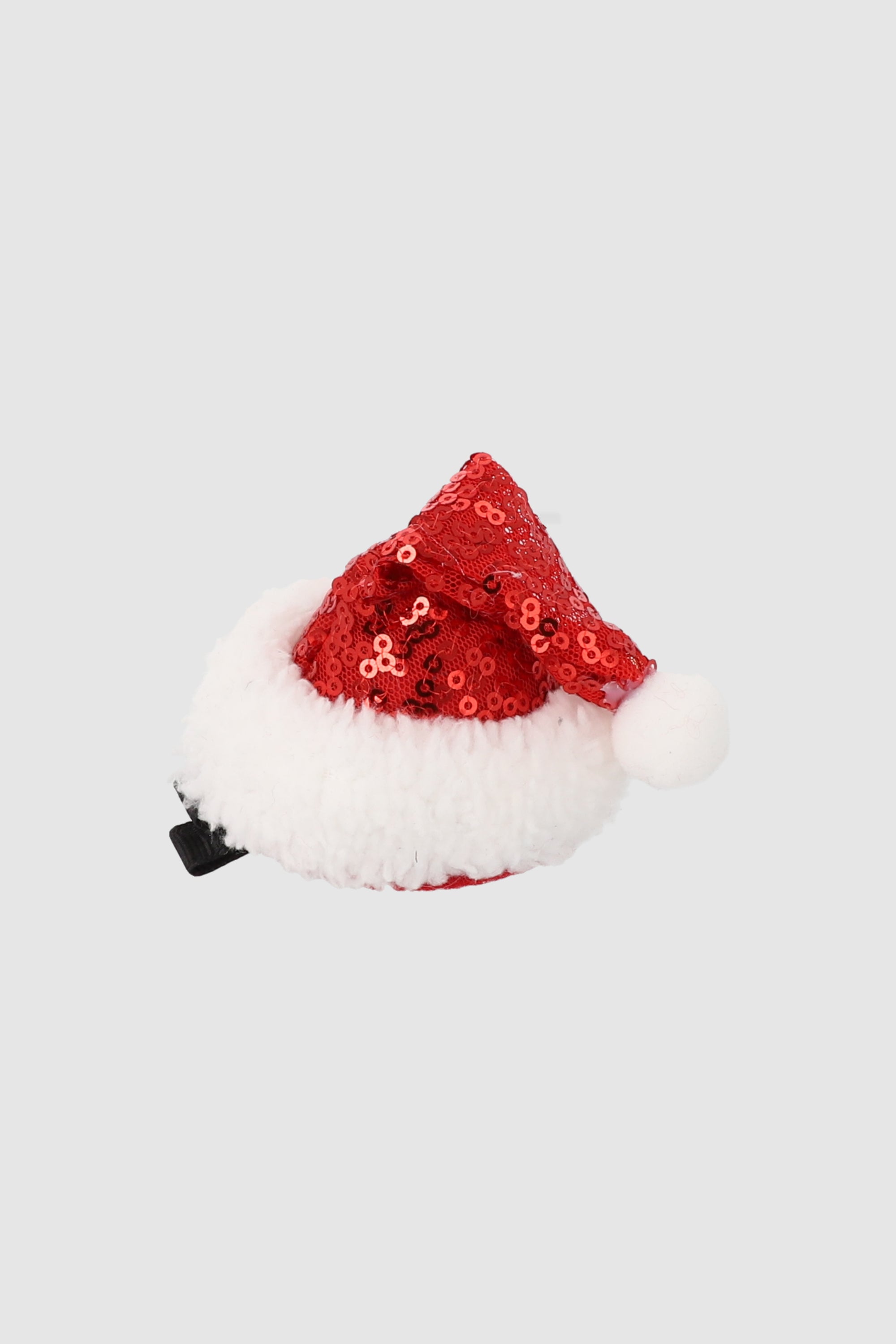 Broche cabello gorro Santa ROJO