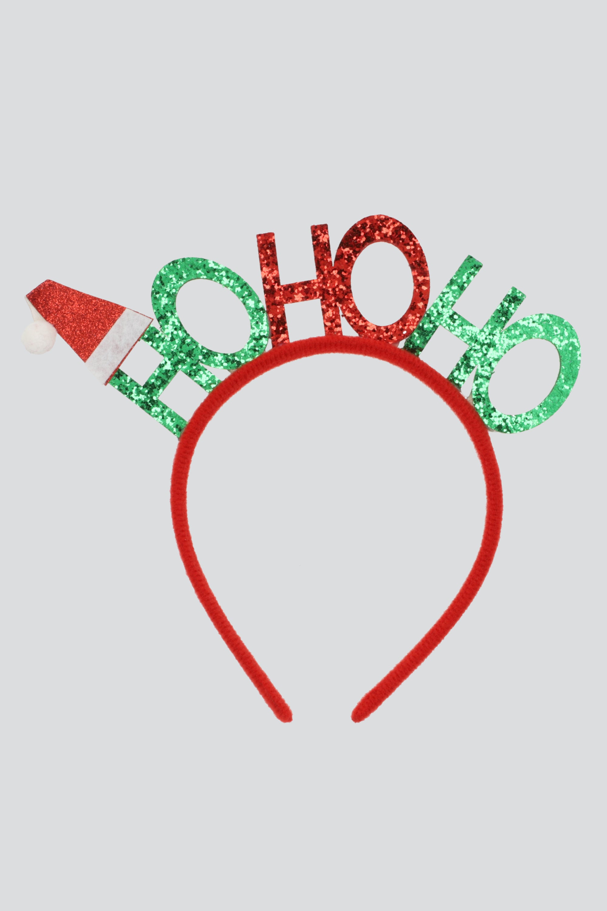 Diadema ho ho ho ROJO