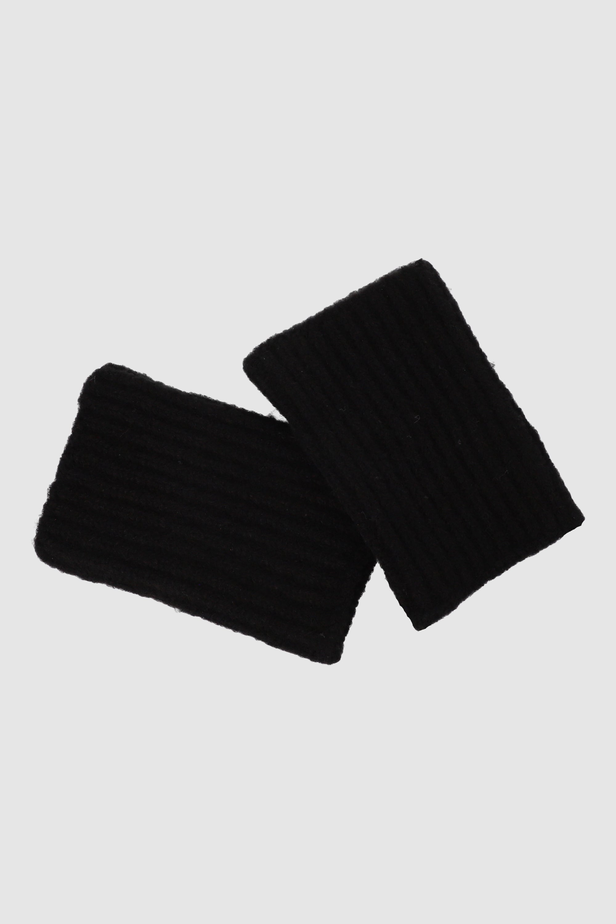 Guantes tejido ancho NEGRO