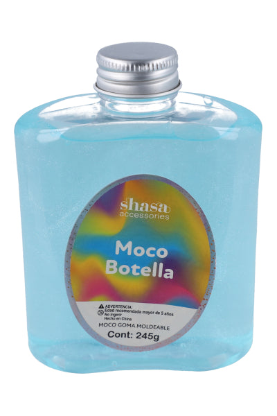 Moco botella cuadrada