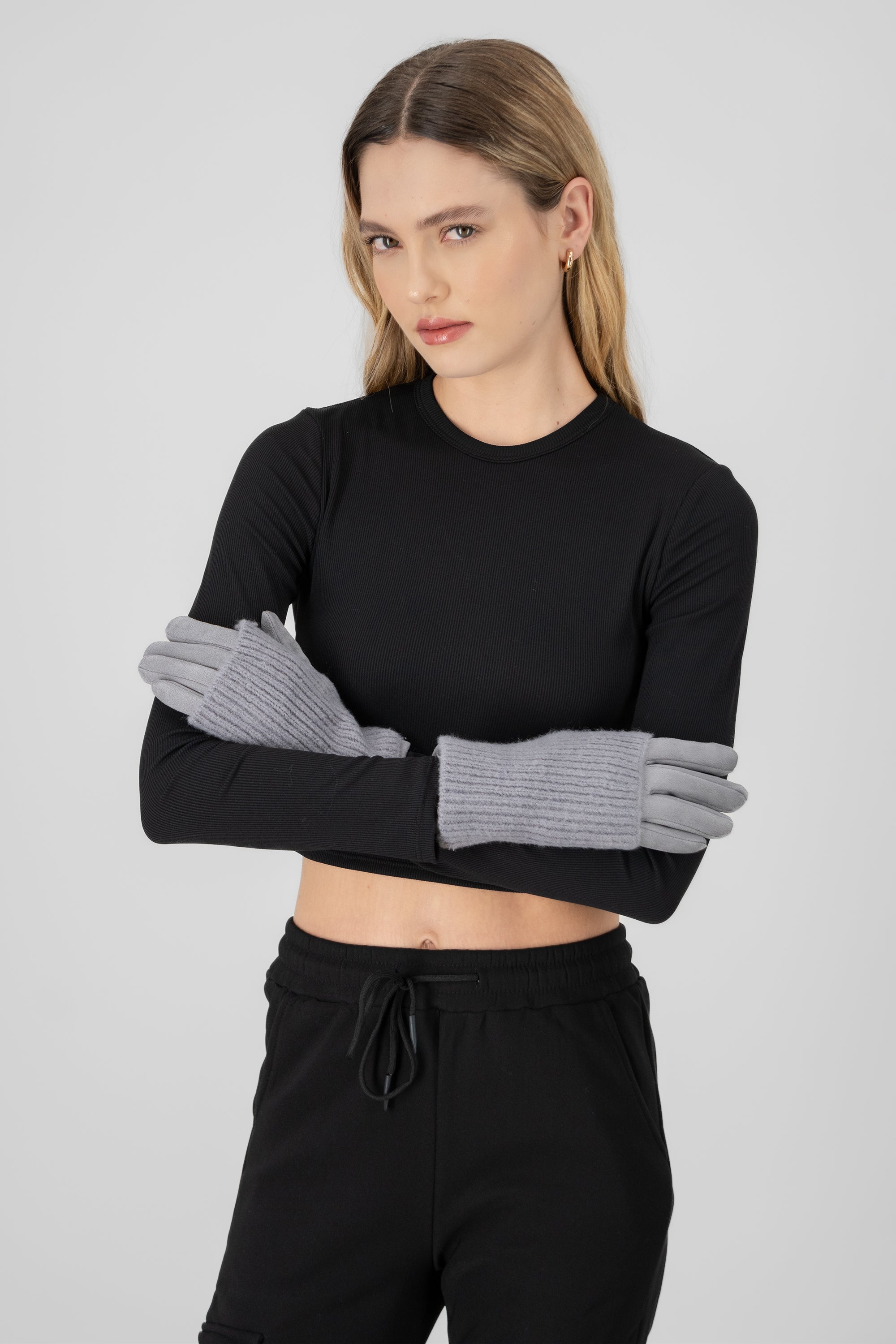 Guantes textura durazno