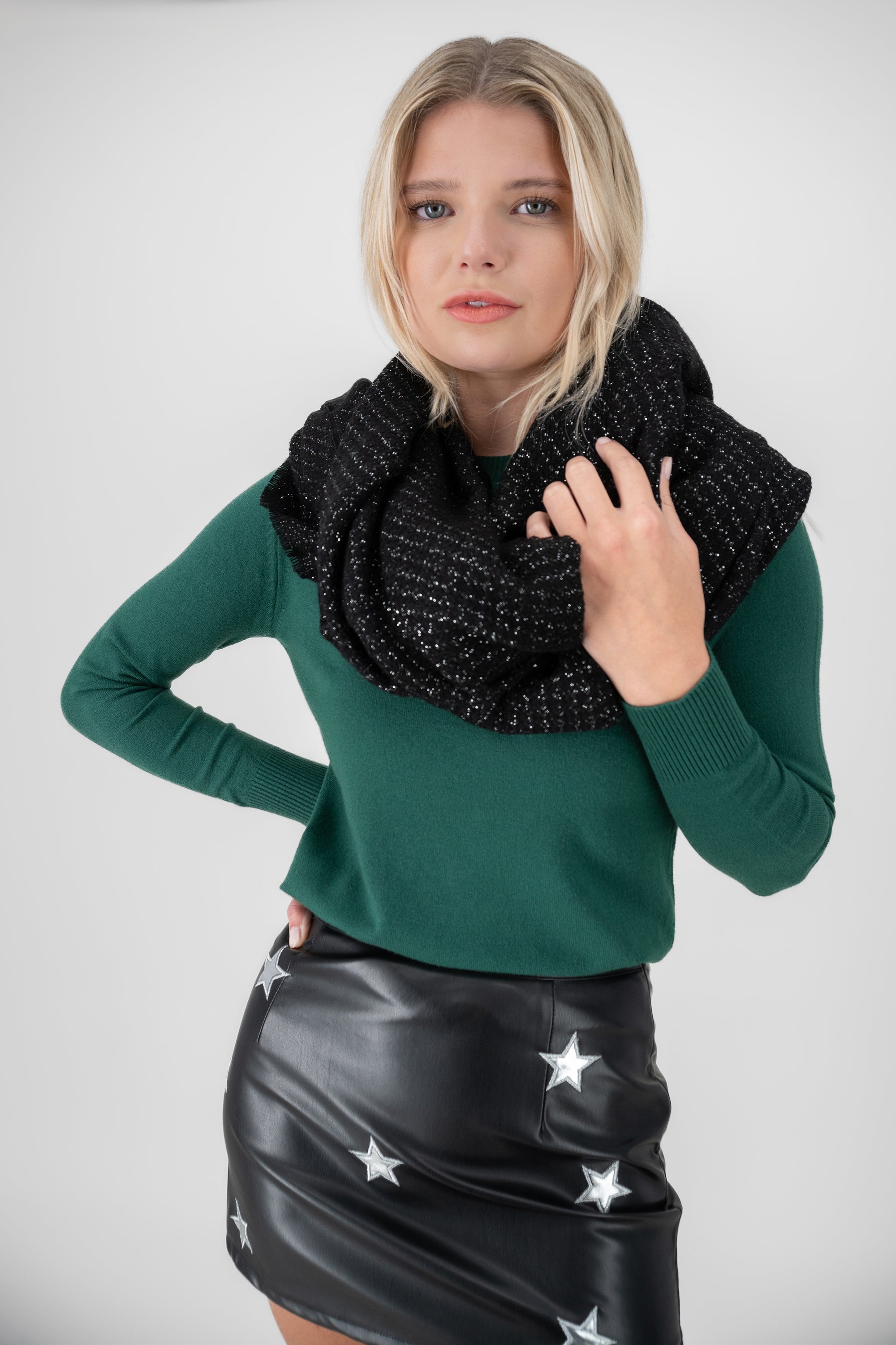 Bufanda detalle lurex