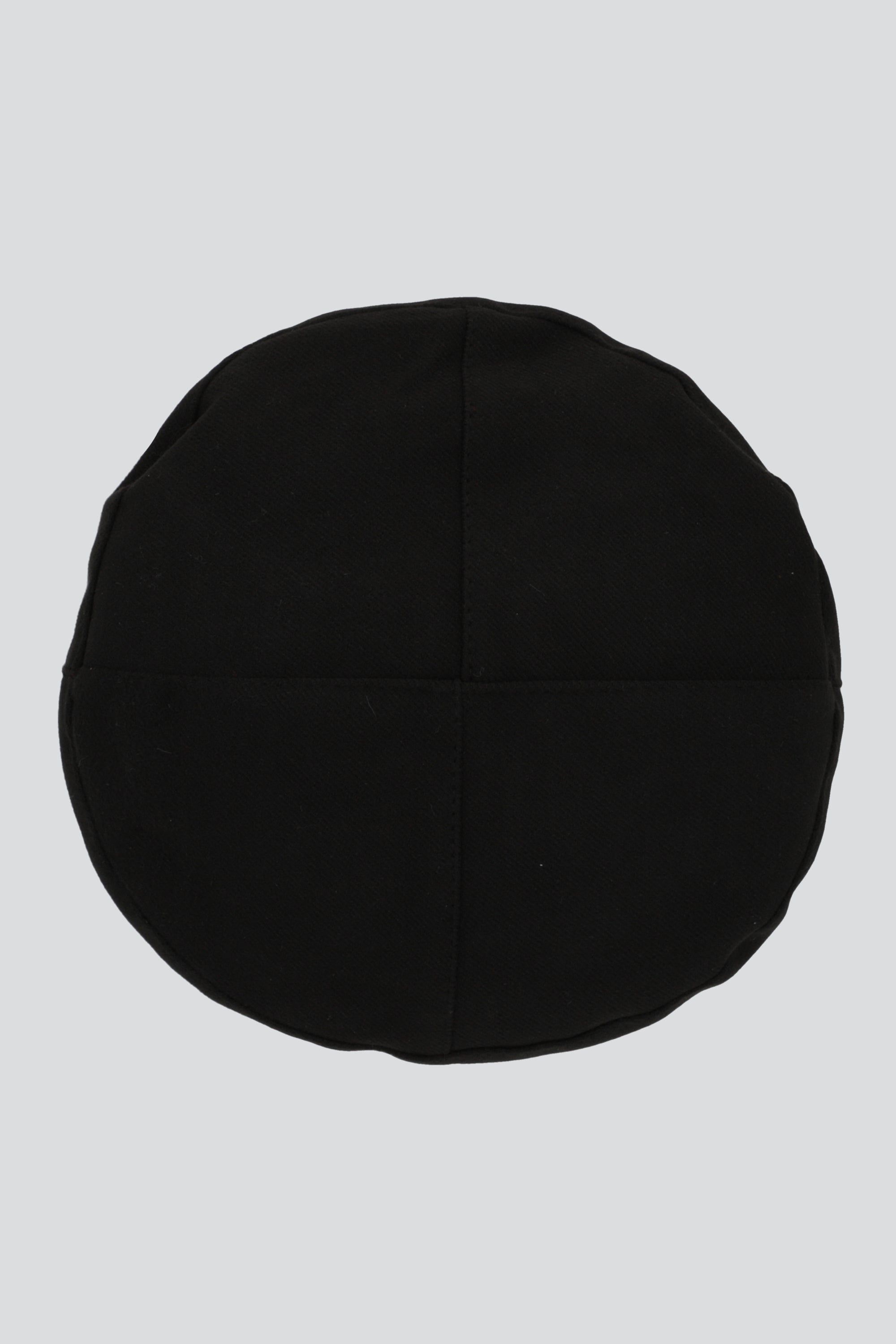 Boina fieltro monocolor NEGRO