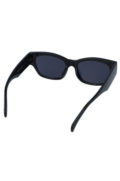 Lentes sol rectangulares bordes NEGRO