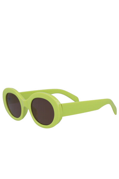 Lentes Sol Ovalados Oversize VERDE