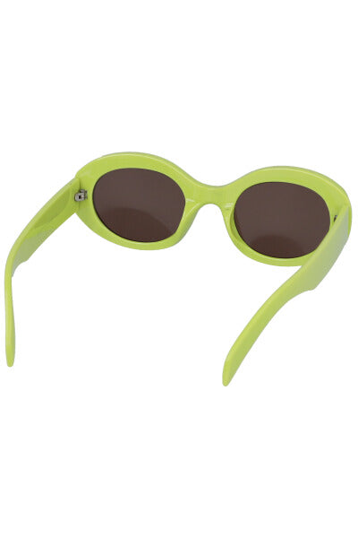 Lentes Sol Ovalados Oversize VERDE