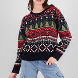 Sueter navideño grecas