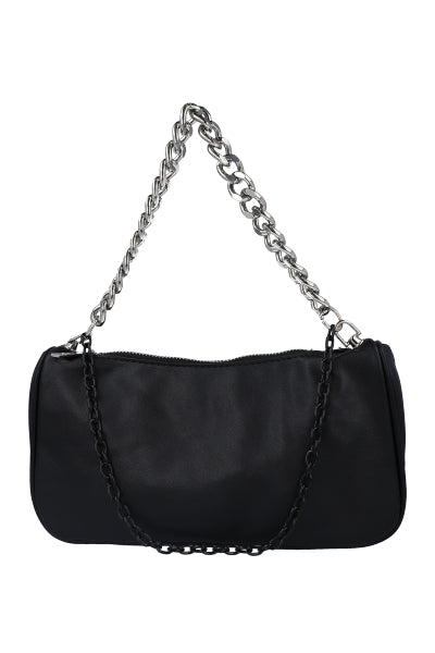 Bolsa midi doble cadena NEGRO