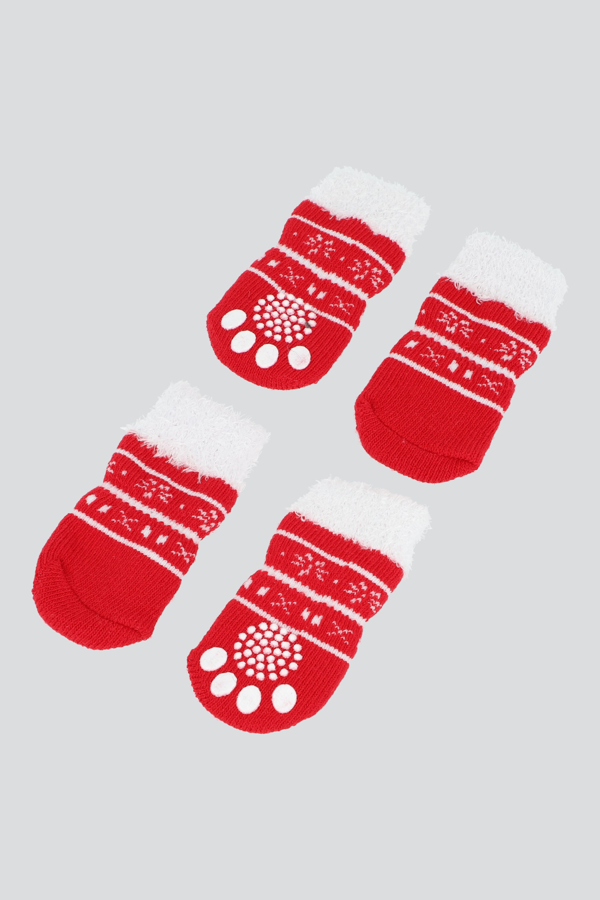 Calcetines Mascota Navideños ROJO