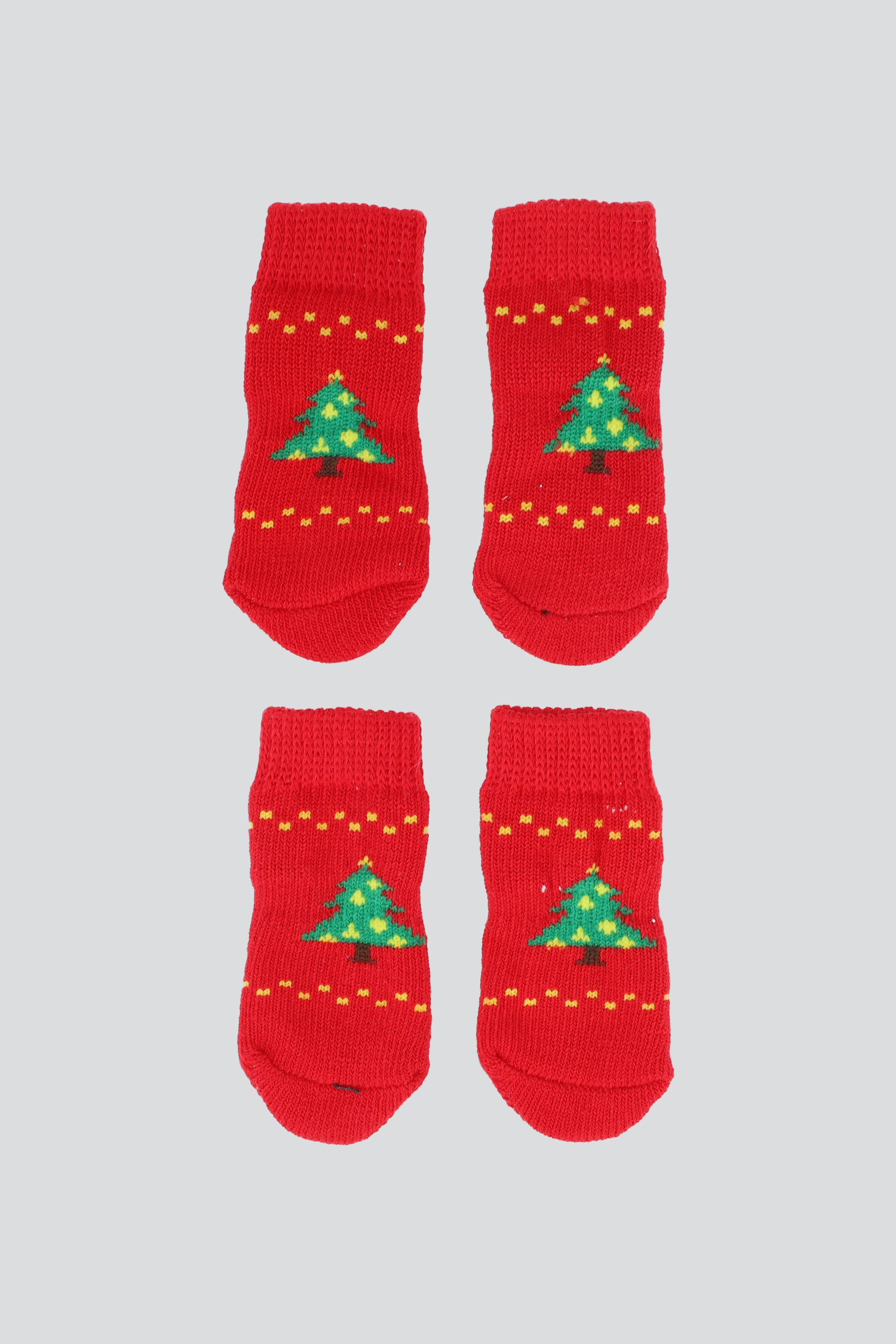 Calcetines Mascota Navideños ROJO