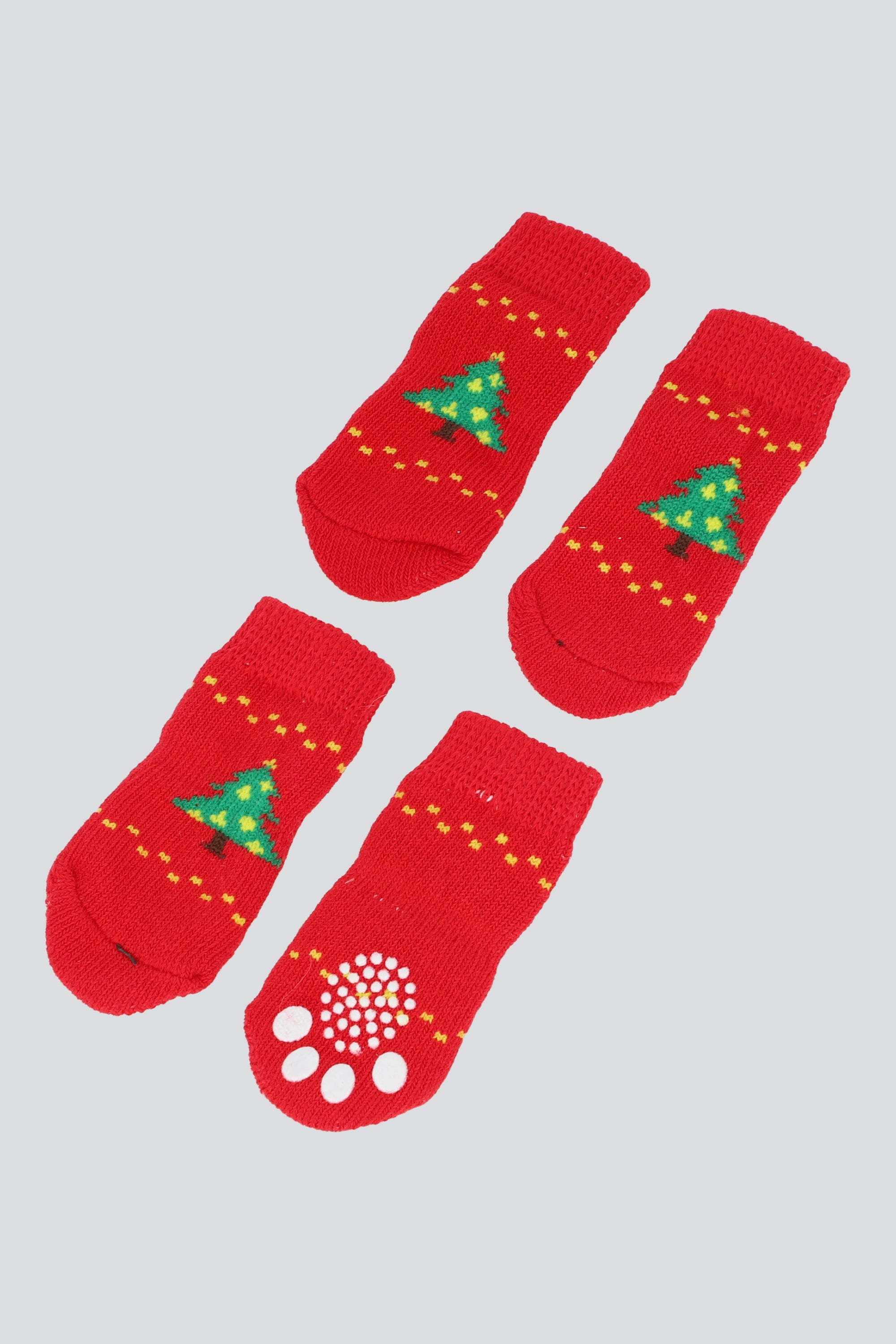 Calcetines Mascota Navideños ROJO