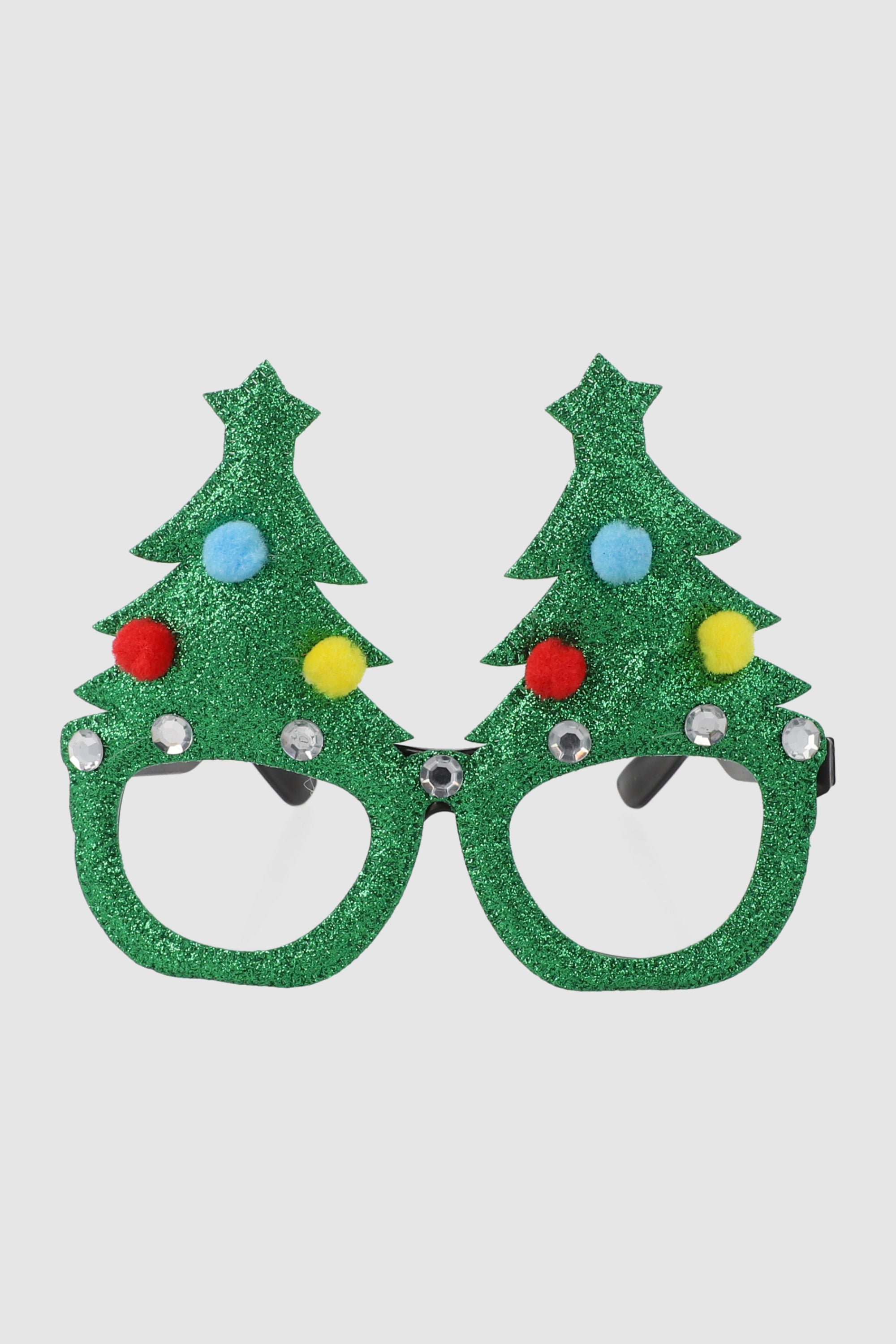 Lentes diseño árbol navidad VERDE