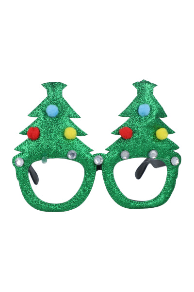 Lentes diseño árbol navidad