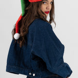 Gorro navideño duende