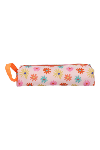 Estuche estampado flores multicolor