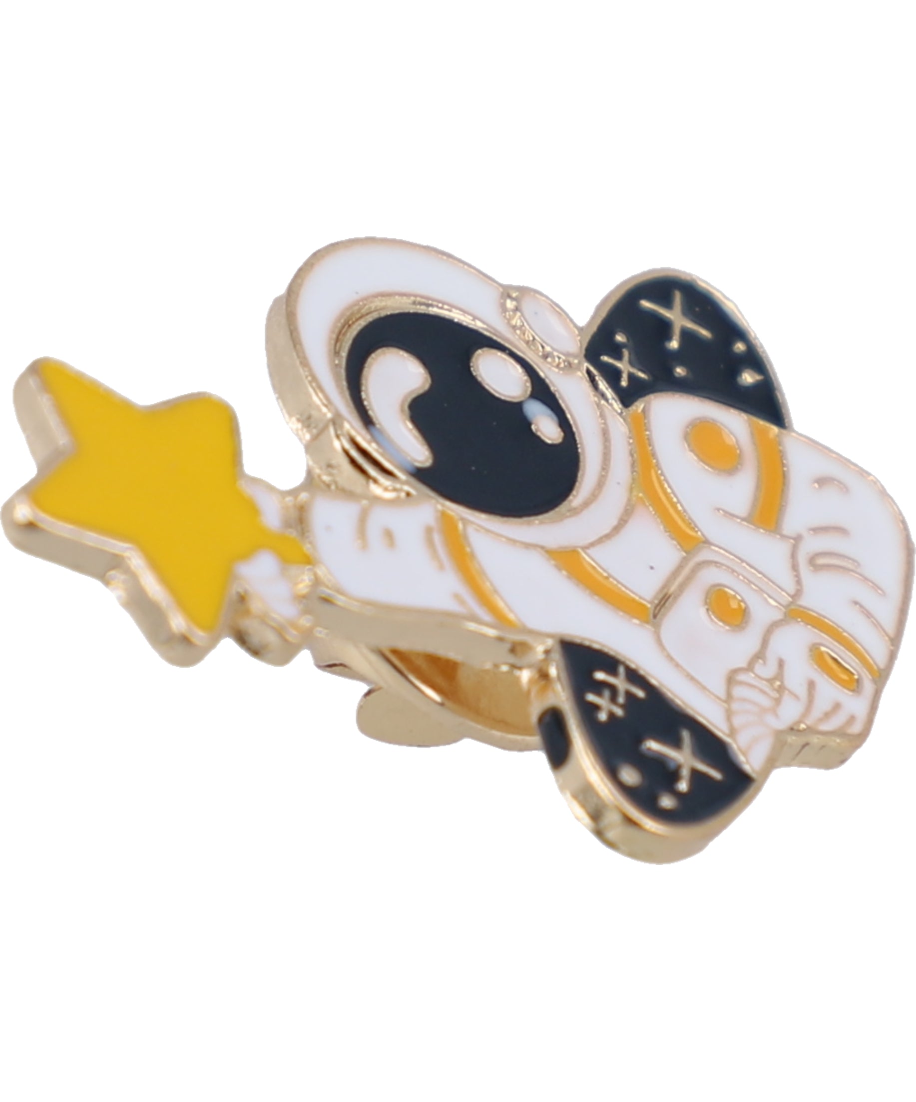 Pin astronauta estrella BLANCO